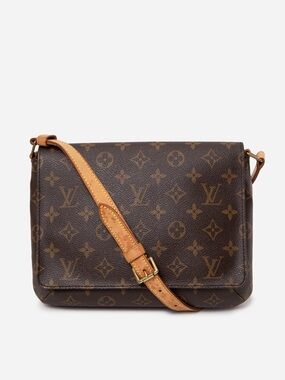 Louis Vuitton 2000 Monogram Musette Tango Shoulder Bag